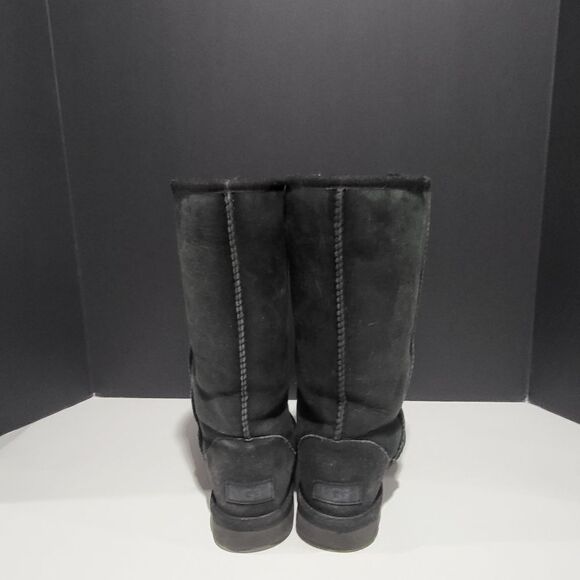 Ugg Size 6 Tall Black Boots - Picture 6 of 11